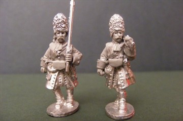 Grenadiers in fur caps