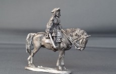 General officer on standing horse sword down WSSGOF04