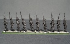 15mm French Napoleonic Fusiliers Marching BHFR2