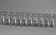 15mm Infantry in greatcoats marching BHFR3