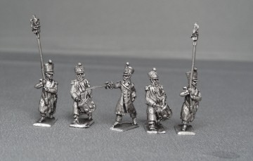 15mm Infantry command in Greatcoats BHFR9