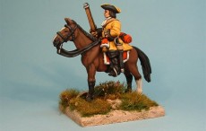 WSS Horse with musket horse stood