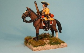 WSS Horse with musket horse stood