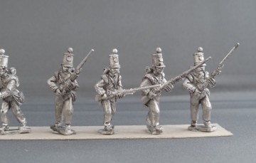 Crimean War British line Infantry flank company advancing CBFC01