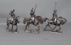 Cuirassier command in Floppy hats charging GNWCC01