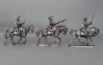Cuirassiers in floppy hats charging GNWCC02