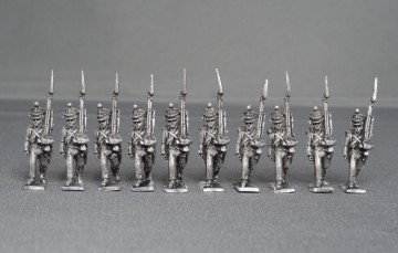 15mm Legere Chaussers in Shako Marching BHFR30