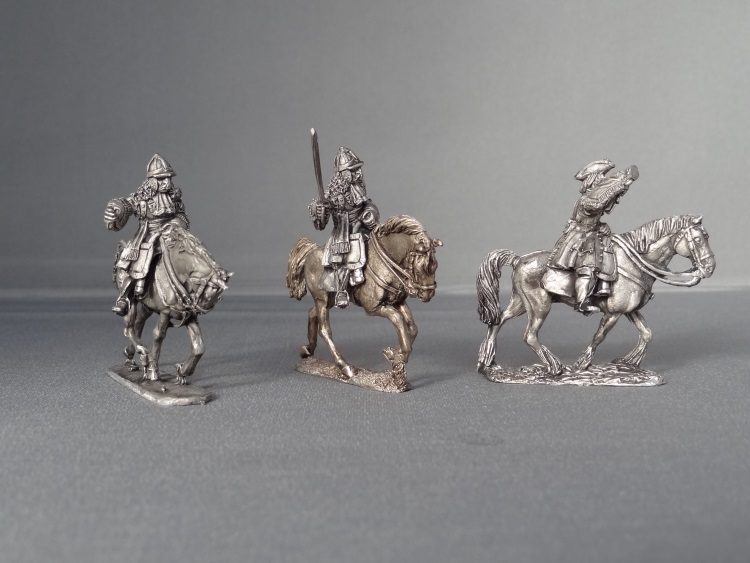 WSS Cuirassier Command in German helmets charging