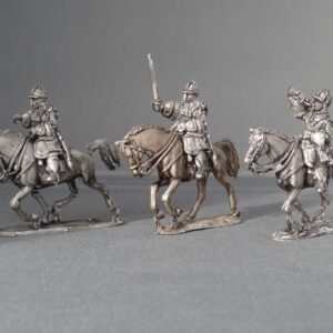 WSS Cuirassier Command in German Helmets charging