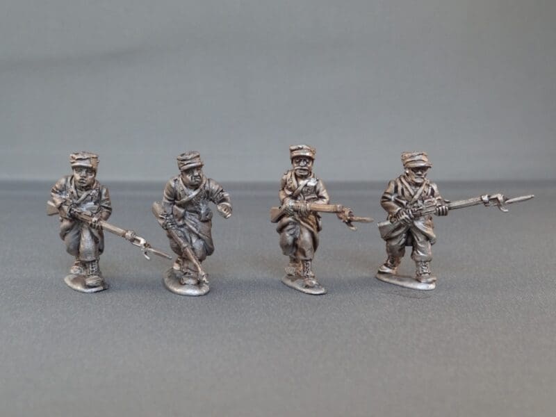 French infantry advancing