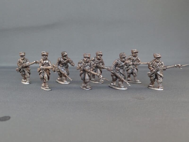 French infantry advancing
