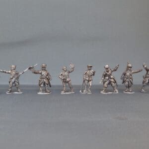 French infantry firing line