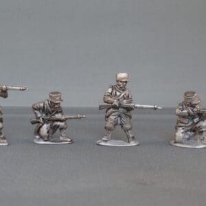 French infantry firing line