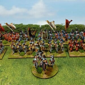 French Foot Regiment giving fire