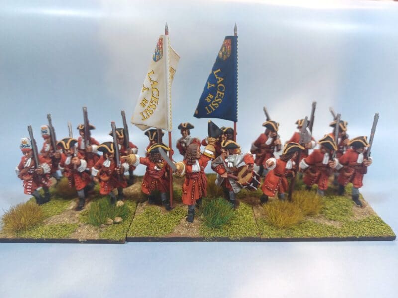 British Regiment marching