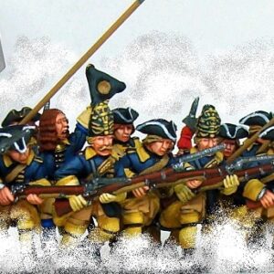 GNW Swedish pike in tricorns marching