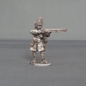 Grenadier of Austrian Brandenburg Bayreuth presenting