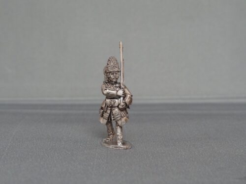 Grenadier of Walloon Guards marching