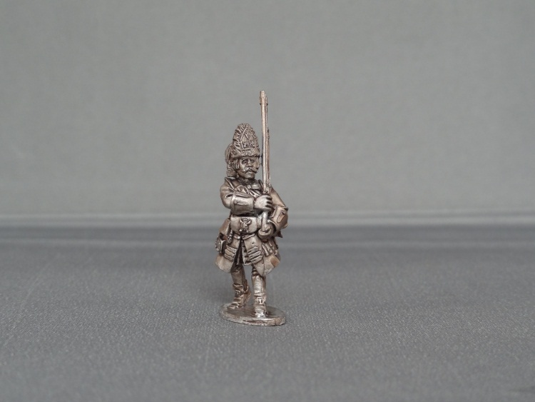 Grenadier of Walloon Guards marching