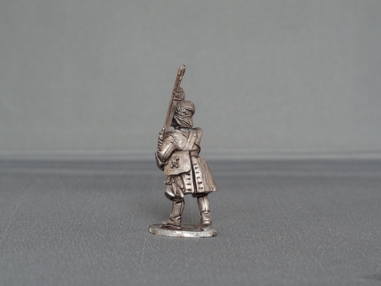 Grenadier of Walloon Guards marching