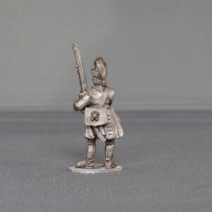 Grenadier of Spanish Guards presenting