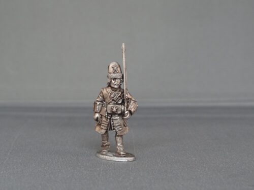 Grenadier of Spanish Guards marching