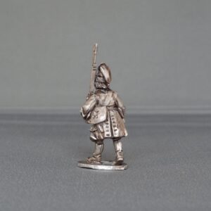 Grenadier of Spanish Guards marching