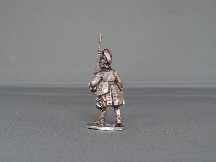 Grenadier of Spanish Guards marching