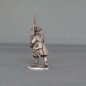 Musketeer of Spanish and Walloon Guards marching