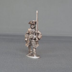 Musketeer of Spanish and Walloon Guards marching