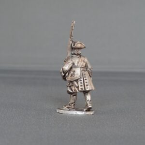 Musketeer of Spanish and Walloon Guards marching