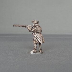 Musketeer of Spanish and Walloon Guards stood firing