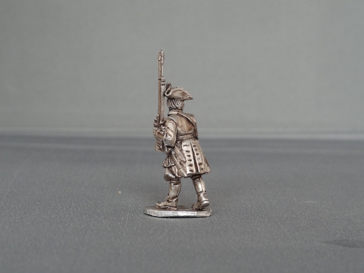 Musketeer of Gardes Francaises and Suisses marching