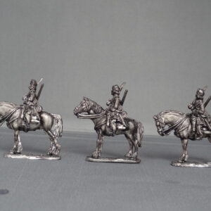 Russian Dragoon regiment on standing Horses in Karpus