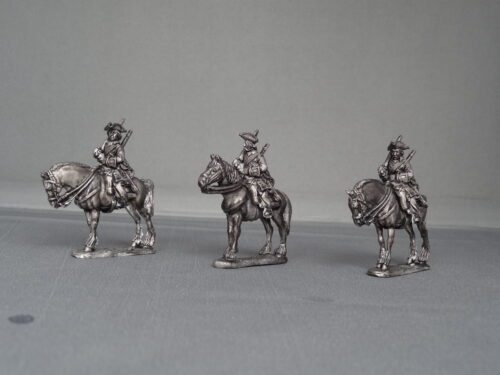 DSC02145 Russian Dragoons on standing horses in Tricorn's