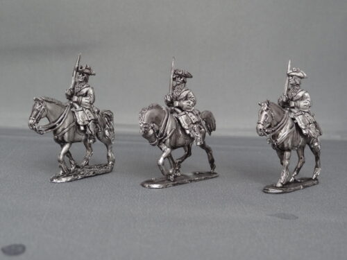 WSS French/Spanish Horse Regiment Swords at Rest Trotting