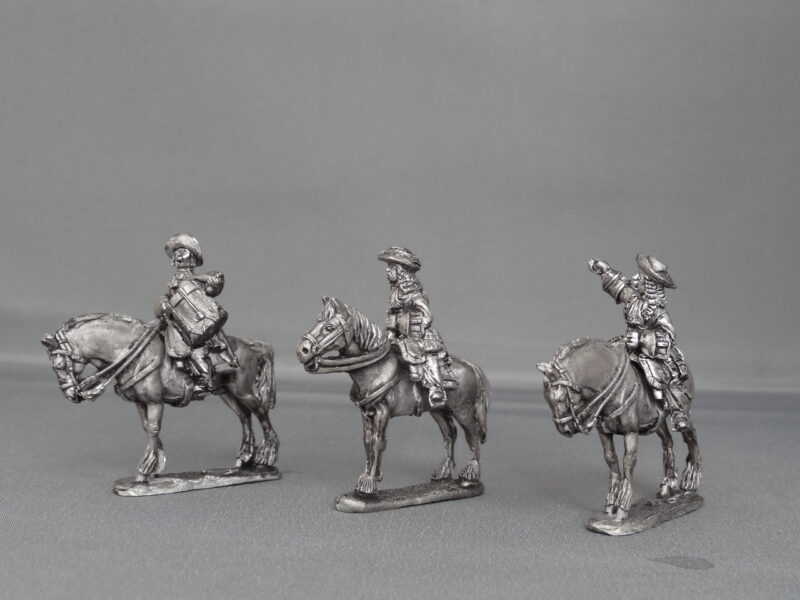 Dragoon Command in Floppy hats stood