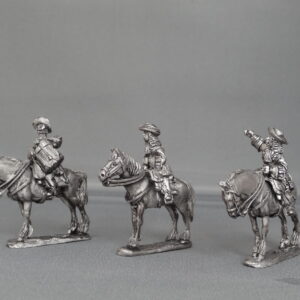 GNW Saxon foot regiment Stood and Kneeling in floppy hats