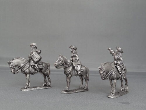 Dragoon Regiment in floppy hats stood