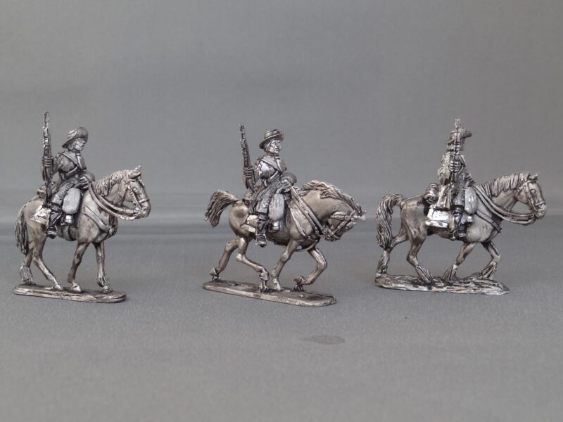 Dragoon Regiment in floppy hats trotting