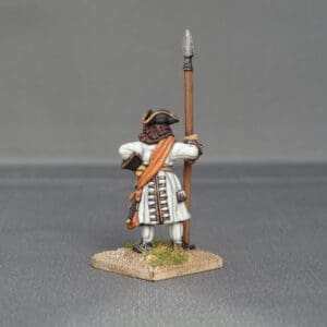 General Officer on trotting horse shouting