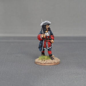 officer marching with sword