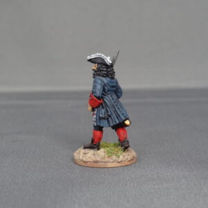 officer marching with sword