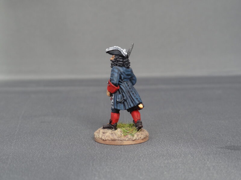 officer marching with sword