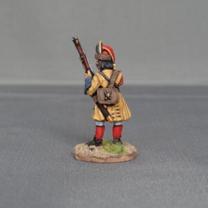 Spanish regiment of foot stood giving fire