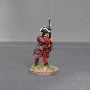 Spanish fusilier marching