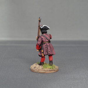Spanish fusilier marching