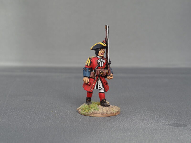 Spanish regiment of foot marching