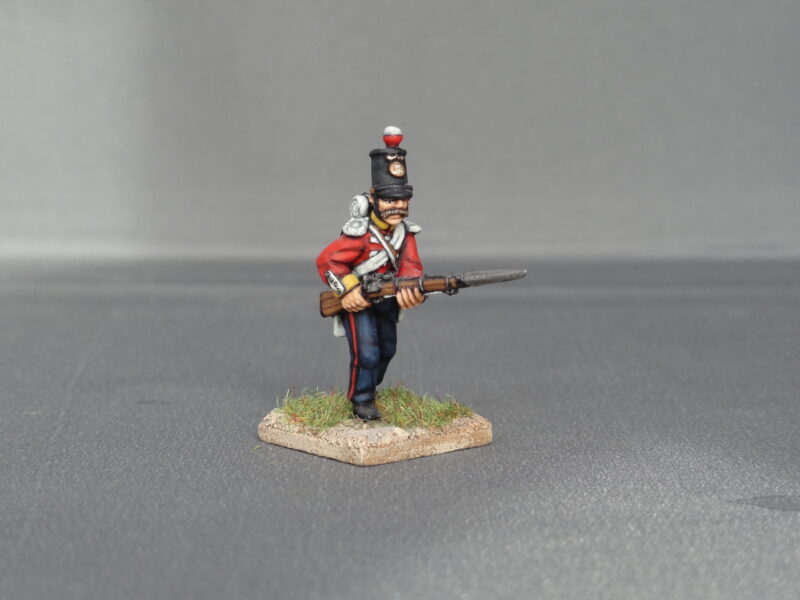 Crimean War British line infantry Regiment advancing