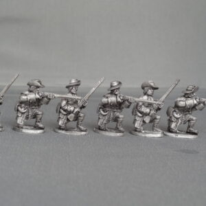 DSC023731 GNW Saxon foot regiment Stood and Kneeling in floppy hats